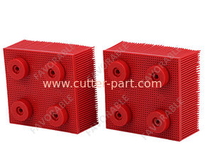 Red Nylon Bristles Round Foot  Suitable For VT5000  VT7000 Auto Cutter
