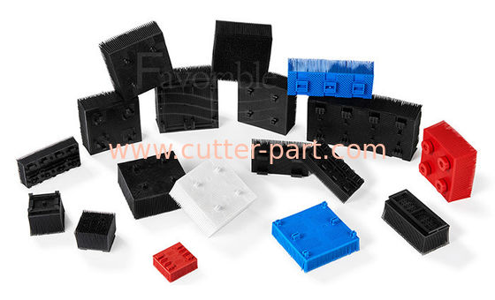 गारमेंट पॉलीस्टर कटर मशीनों के लिए इस्तेमाल किए जाने वाले नायलॉन पॉली ब्रिसल ब्रश ब्रिसल ब्लॉक्स