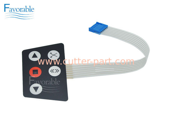 Gerber ऑटो स्प्रेडर XLS50 125 के लिए स्पीड थ्रॉटल पर 050-002-033 फ़ॉइल कीबॉर्ड